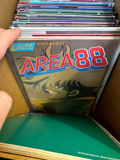 DC, Marvel Long Comic Box w 290 comics for Sale
