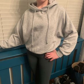 Oysho ladies grey hoodie. Size S