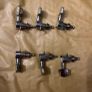 Electric acoustic guitar Tuners Machine heads 3 Left x 3 Right A-Side Set Ibanez ESP PRS Jackson Gibson les Paul epiphone electric guitar parts accessories Image 3