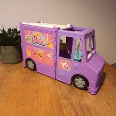 Barbie Fresh n Fun Purple Food Truck with accessories