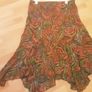 Skirt/Autumn Toned Fully Lined Skirt  .. Size 20 UK .. 48 EU .. Price Drop Image 3