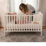 Nested Sorrento Wooden Cot Bed White Image 8