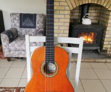 A Sheffield concert guitar & bag