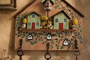 Handcrafted wooden key holder!