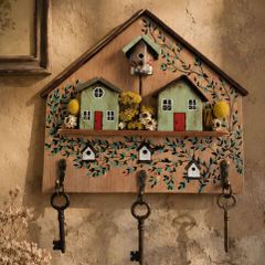 Handcrafted wooden key holder!