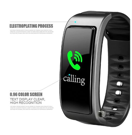 Bluetooth Color Headset Talk Smart band Bracelet heart rate monitor Sports Smart Watch Passometer Fitness Tracker Wristband