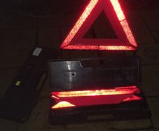 Foldable Reflective Warning Hazard Breakdown Emergency Triangles