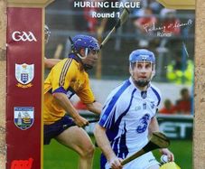 2013 Clare v Waterford - GAA Allianz National Hurling League Programme