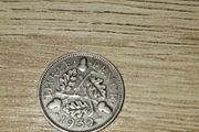 Great Britain UK 1932, 3 Pence/Threepence, George V, Silver Coin - free standard postage
