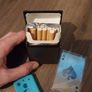 smoke box holder with built in lighter metal Card Bottle opener and glown dark remote control cover Image 5