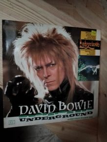 Labyrinth film sound track with David Bowie Vinyl album