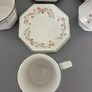 Tea Cups Saucers Plates Sugar Bowl Jug Image 5