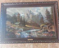 large framed picture