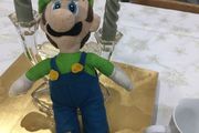 Luigi from Super Mario sort plush toy