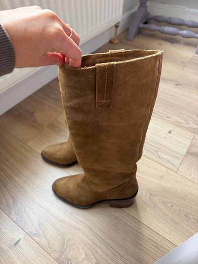 Suede Mango boots