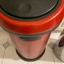 Curver 40 Litre Metal Effect One Touch Deco Bin. Image 4