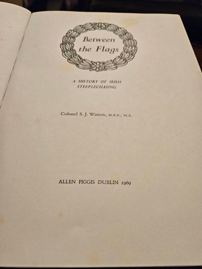 Between The Flags Horseracing Book