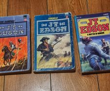 Three JT Edson western books.