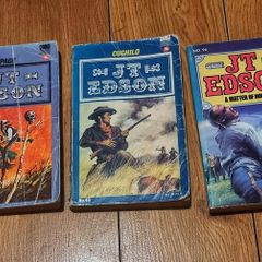 Three JT Edson western books.