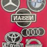 Car emblems,  embroidered badges. Image 2