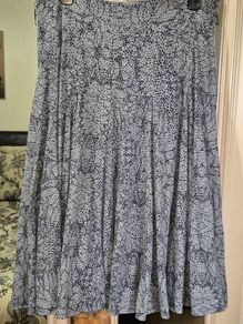 Per Una Floral Pleated Skirt , UK 16, AV
