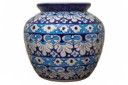 Handmade and Hand Painted Large Ceramic Planter or Pot| Warehouse Clearance | Massive Discount | Bargain prices