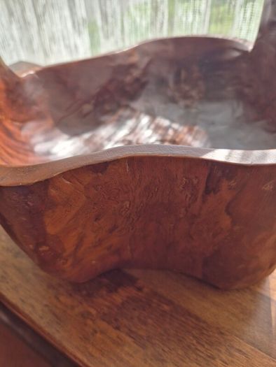 Vintage Teak Carved Fruit Basket , 5kg , Perfect Condition
