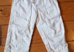 BNWT NEXT Age 3-4 White Trousers