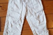 BNWT NEXT Age 3-4 White Trousers