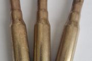Set of 3 Vintage British Army Blank Shell Casings