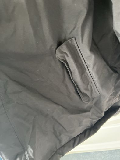 The North Face Men's Black Hooded Parka Jacket Size XL