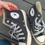 Black converse runners Image 2