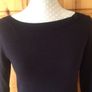 Size S Black Fine Knit Jumper Image 2