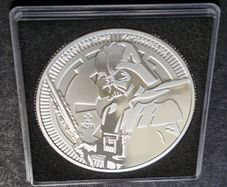 Darth Vader 2019 Niue Star Wars 1 oz Silver 2 Dollar Coin
