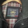 black Italian moleskin mens coat very warm Image 2