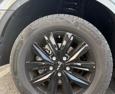 Set of 4 genuine MAN TGE 17-inch black alloy wheels with Continental VanContact Eco tyres.