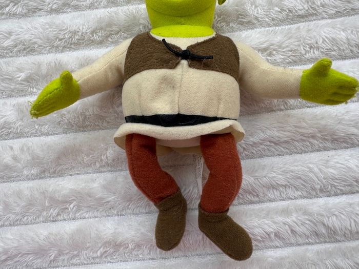 Shrek 2001 Vintage Plush Pizza Hut NOT working approx. 20 cm. Used Please see photos