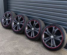 18" VW R-Line GTI Sevilla +Michelin Tyres