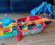 Large collection of megabloks