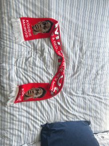man utd  scarf