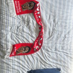 man utd  scarf