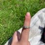 9ct White Gold Diamond Ring Image 4