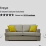 DFS 'House Beautiful Freya' 3 Seat Double Sofa Bed Image 2