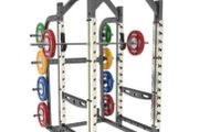 Indigo fitness old school olympic power rack and bench