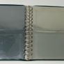 3 X LIndner 13-ring Gren padded ring binder made of high quality leatherette material with 15 pages suitable for postcards/ notes/ stock card. Album size 200 x 235 mm. Lindner Mufti-Collect. Pack of 10. No 1330 .1 pockets per side. (Stamp Accessories) Image 3