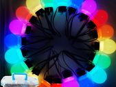 9 Meter 20 Bulb Festoon Colours