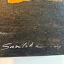 Stunning contemporary hand painted canvas Image 3