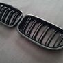 BMW 5 Series F10 F11 Gloss Black Kidney Grilles Brand New Image 4