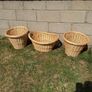 Matching Wicker Laundry Baskets x 3 Image 5