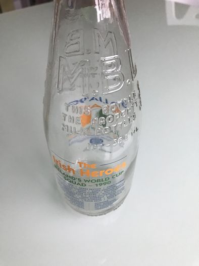 milk bottles